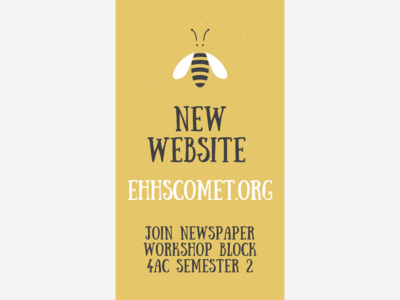 Check out our new website at EHHSCOMET.ORG