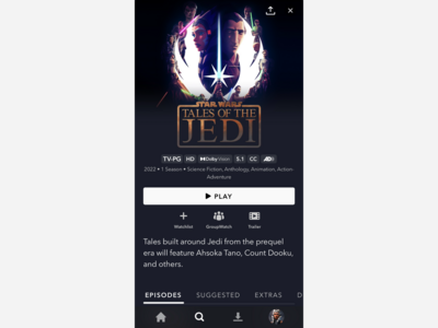 Star Wars: Tales of The Jedi is Out of This World