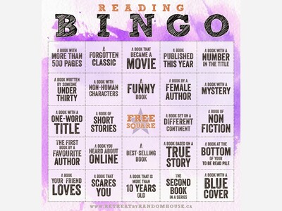 A Unique Take: Reading Bingo Debuted by Mrs. Patricia Robinson