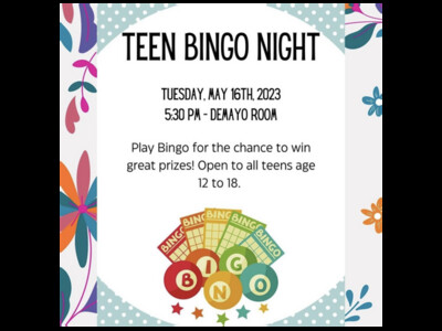 Teen Bingo Night @ Hagaman