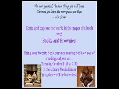 Books and Brownies Club Meeting